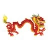 6 Ft. Jointed Dragon Party Decoration- Red -Bulk Party Supplies Shop 57782