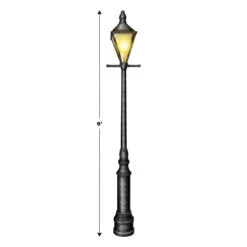 Mardi Gras Jointed Lamppost -Bulk Party Supplies Shop 57789 i5