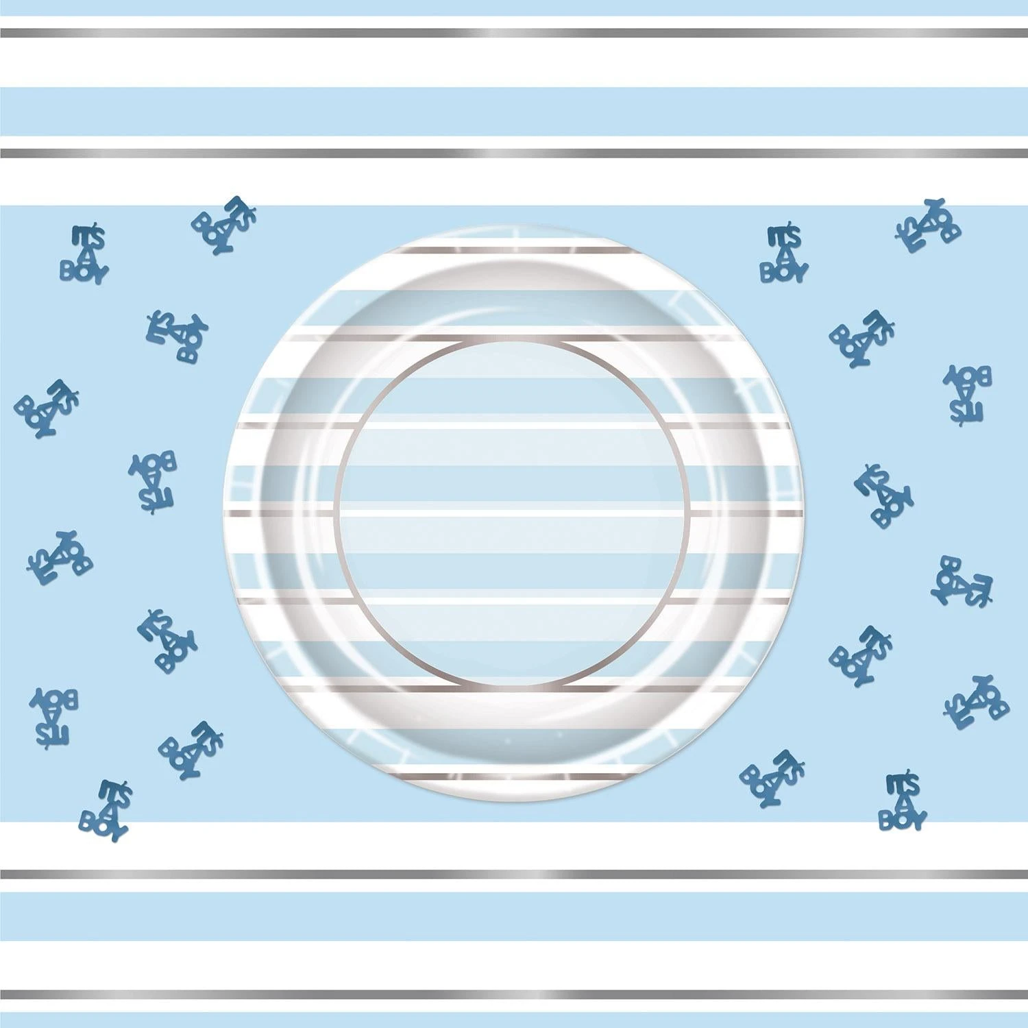 It's A Boy Confetti- Blue 3 It's A Boy Confetti- Blue - Image 3