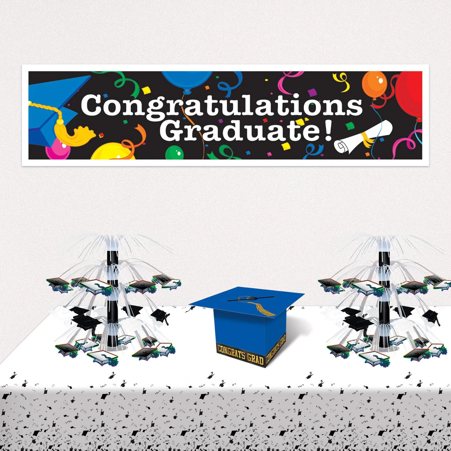 Graduation Party Banners (2 Per Package) 2 Graduation Party Banners (2 Per Package) - Image 2