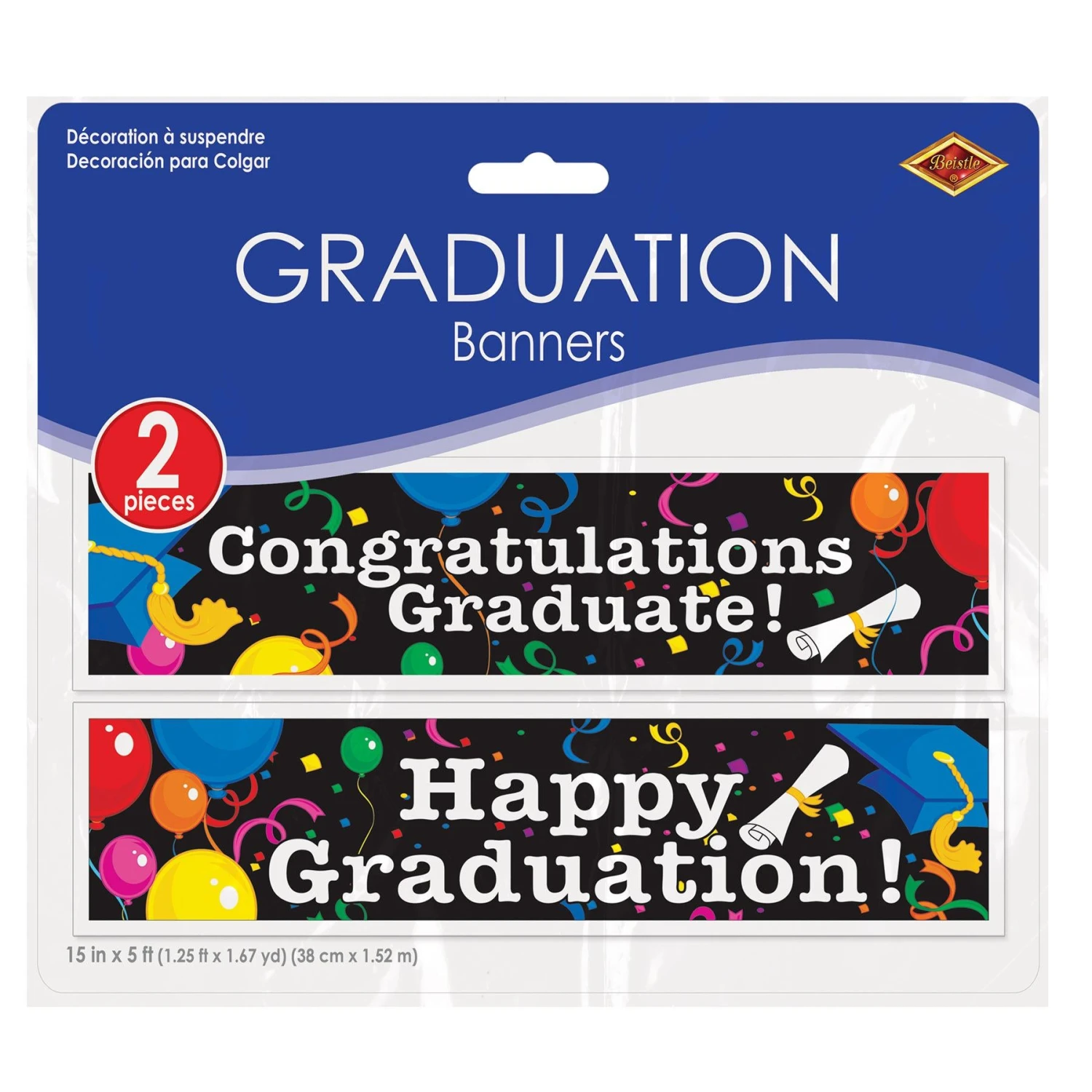 Graduation Party Banners (2 Per Package) 4 Graduation Party Banners (2 Per Package) - Image 4