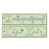 B Is For Baby Banners (2 Per Package) 3 B Is For Baby Banners (2 Per Package) -Bulk Party Supplies Shop 57898
