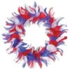 Fancy Wreath Party Decor - Red - White - Blue 15 Fancy Wreath Party Decor - Red - White - Blue -Bulk Party Supplies Shop 57903 RWB