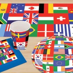 Printed International Flag Party Table Runner 9 Printed International Flag Party Table Runner -Bulk Party Supplies Shop 57905 i2