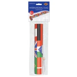 Printed International Flag Party Table Runner 10 Printed International Flag Party Table Runner -Bulk Party Supplies Shop 57905 i3