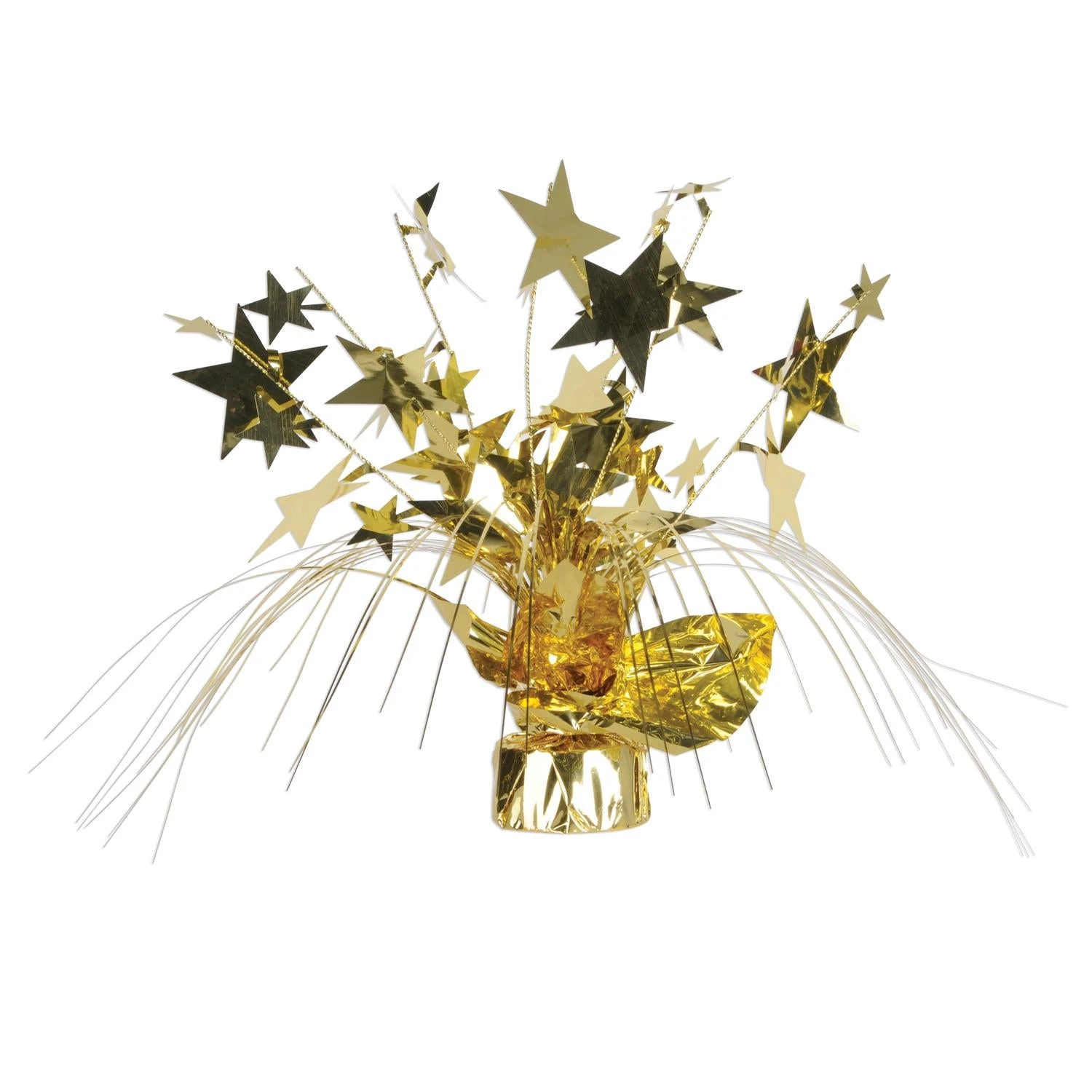 New Year's Eve Star Gleam 'N Spray Centerpiece 1 New Year's Eve Star Gleam 'N Spray Centerpiece