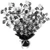 60th Birthday Party Gleam 'N Burst Centerpiece - Black -Bulk Party Supplies Shop 57930 60