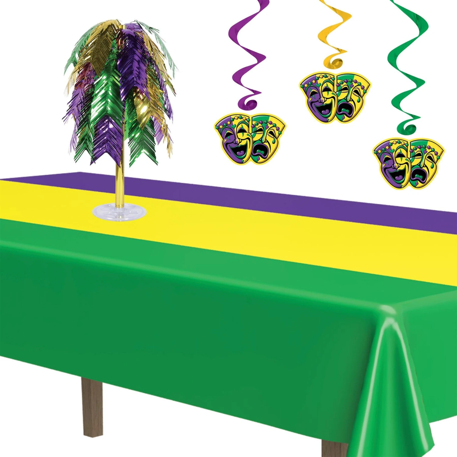 Mardi Gras Tablecover 3 Mardi Gras Tablecover - Image 3