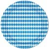 Oktoberfest Blue & White Paper Plates 9 Inch (8 Per Package) -Bulk Party Supplies Shop 58008
