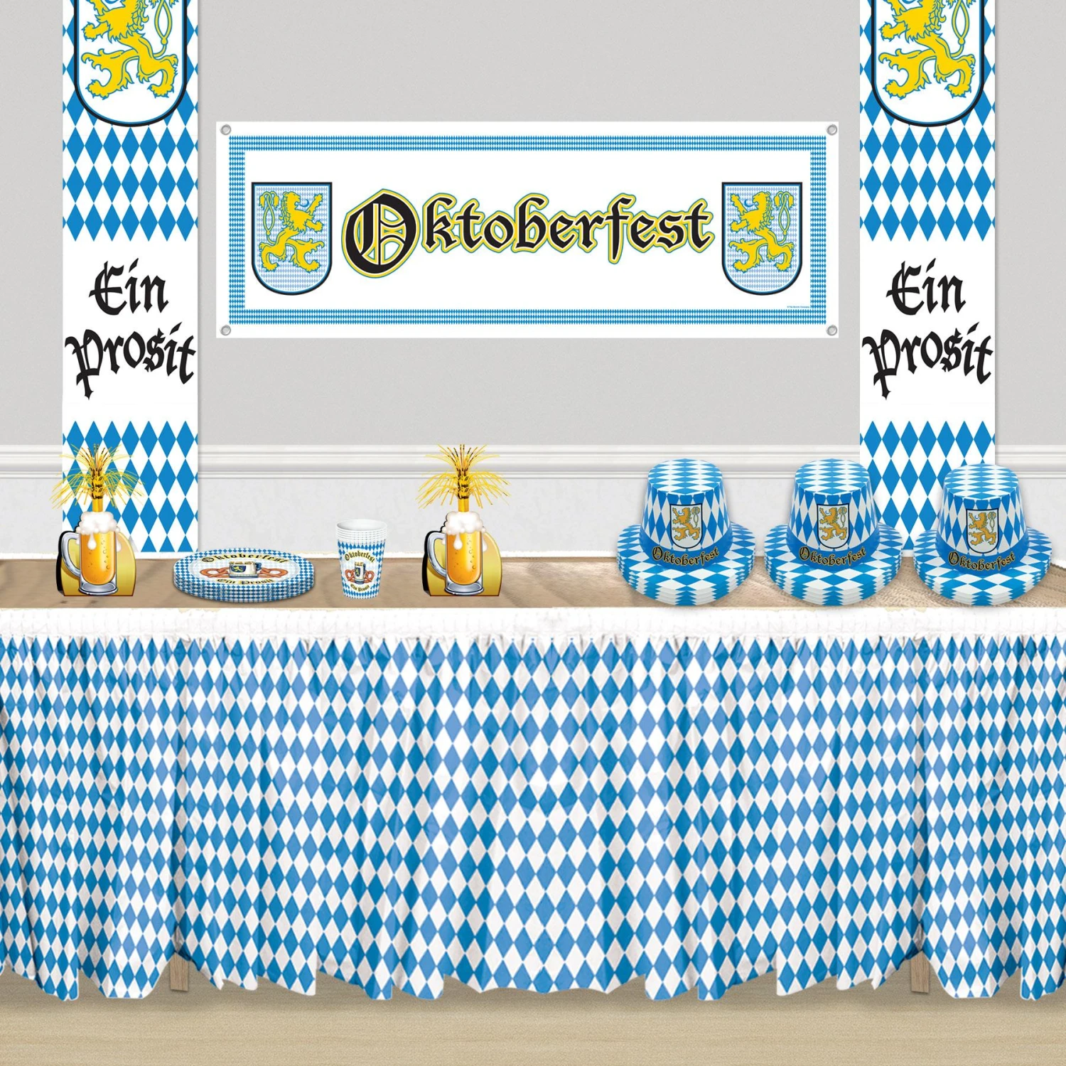Oktoberfest Table Skirt 2 Oktoberfest Table Skirt - Image 2