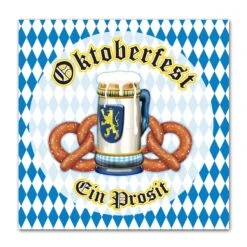 Oktoberfest Luncheon Napkins (16 Per Package)
