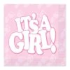 It's A Girl! Beverage Napkins (16 Per Package) 3 It's A Girl! Beverage Napkins (16 Per Package) -Bulk Party Supplies Shop 58168