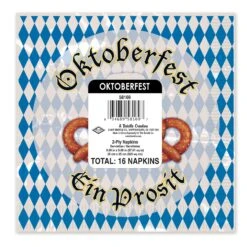 Oktoberfest Beverage Napkins (16 Per Package) -Bulk Party Supplies Shop 58169 i3