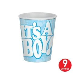 It's A Boy! Beverage Cups (8 Per Package) 7 It's A Boy! Beverage Cups (8 Per Package) -Bulk Party Supplies Shop 58218 i4 1
