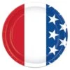 Patriotic Theme Paper Plates 7 Inch (8 Per Package) 11 Patriotic Theme Paper Plates 7 Inch (8 Per Package) -Bulk Party Supplies Shop 58228