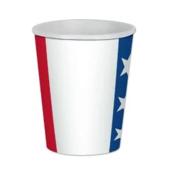 Patriotic Beverage Cups (8 Per Package)