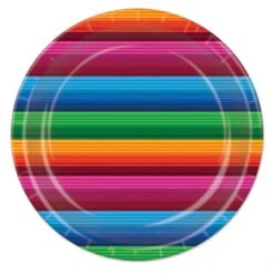 Fiesta Paper Plates 9 Inch (8 Per Package)