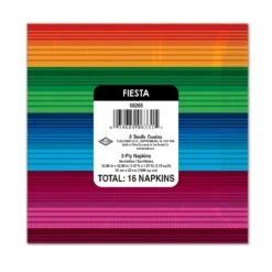 Fiesta Luncheon Napkins (16 Per Package) -Bulk Party Supplies Shop 58265 i3