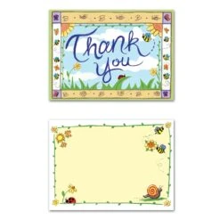 B Is For Baby Thank You Notes (8 Per Package)