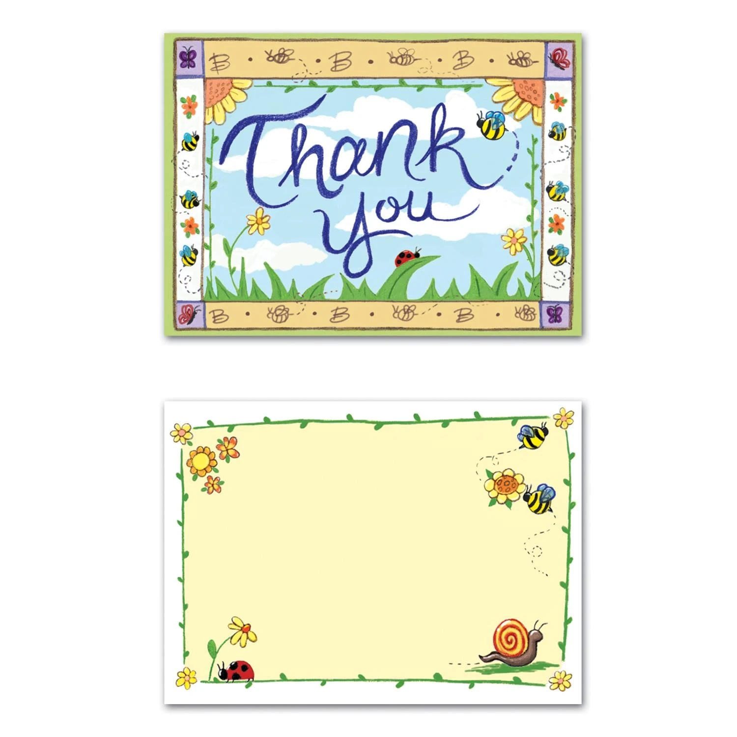 B Is For Baby Thank You Notes (8 Per Package) 1 B Is For Baby Thank You Notes (8 Per Package)