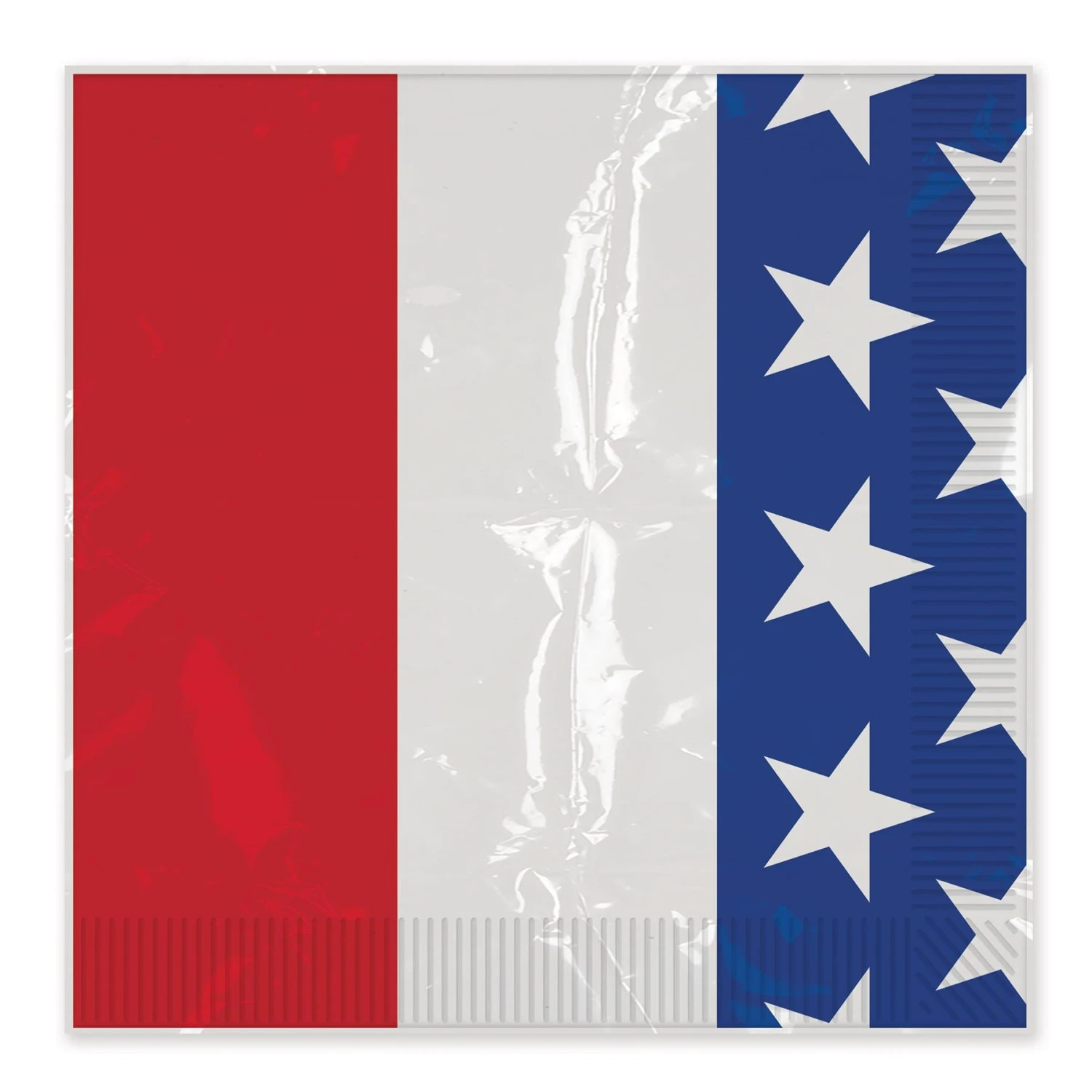 Patriotic Beverage Napkins (16 Per Package) 4 Patriotic Beverage Napkins (16 Per Package) - Image 4