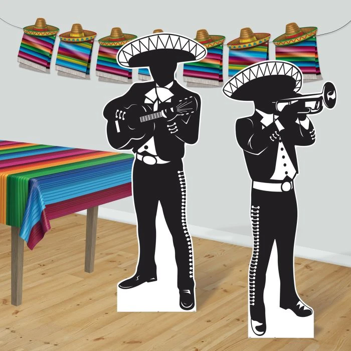 Mariachi Silhouette Stand-Ups (2 Per Package) 3 Mariachi Silhouette Stand-Ups (2 Per Package) - Image 3