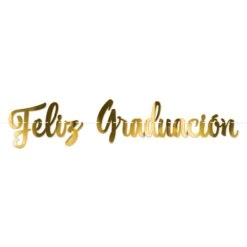 Foil Feliz Graduación Streamer (1 Per Package)
