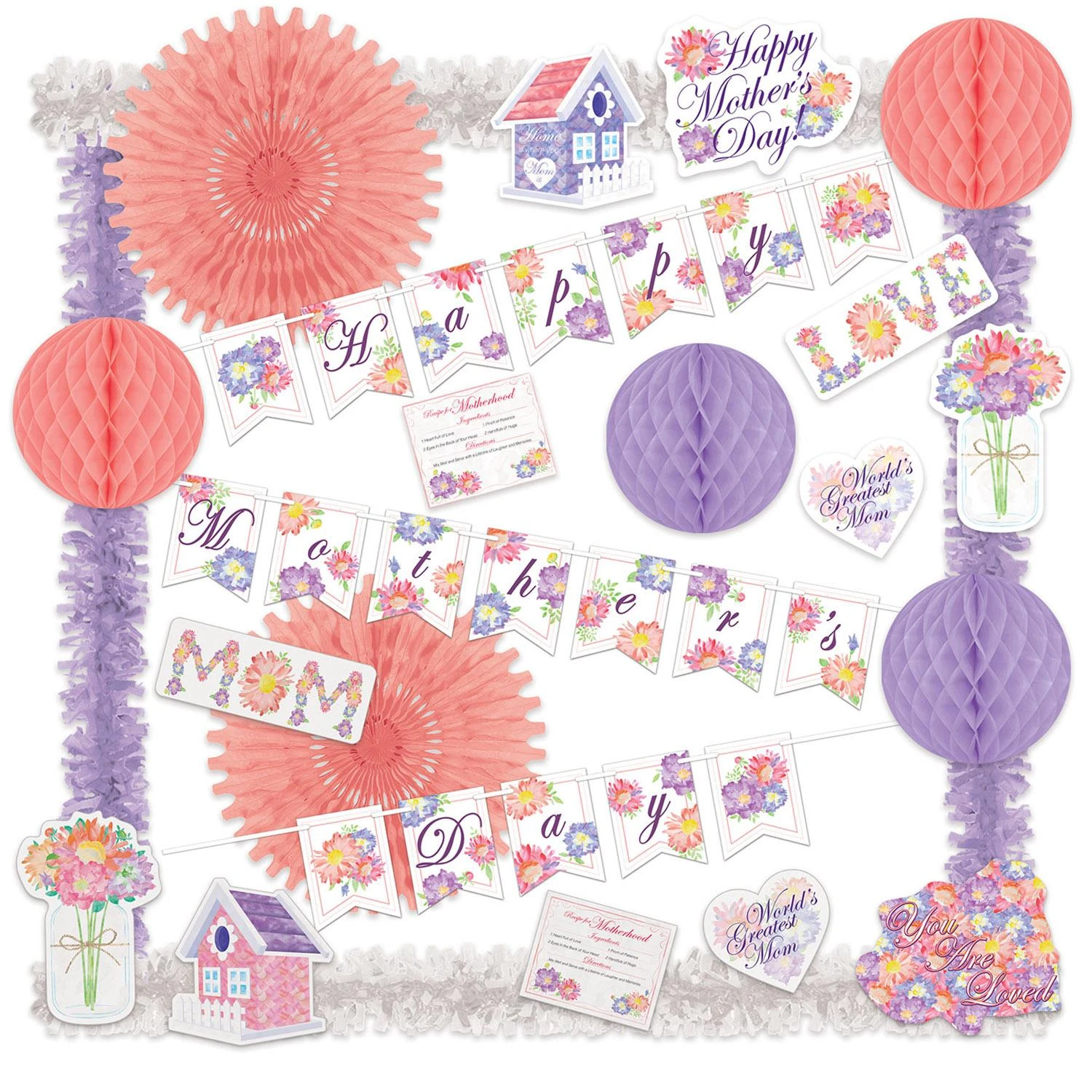 23 Piece Mother's Day Decorating Kit 1 23 Piece Mother's Day Decorating Kit