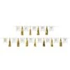 Happy Birthday Party Tassel Streamer- Gold And White -Bulk Party Supplies Shop 59630