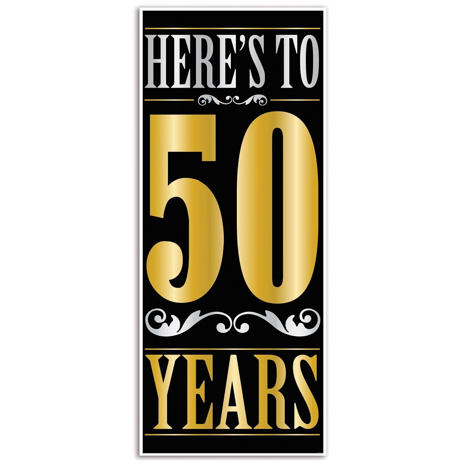Here's To 50 Years Door Cover 1 Here's To 50 Years Door Cover