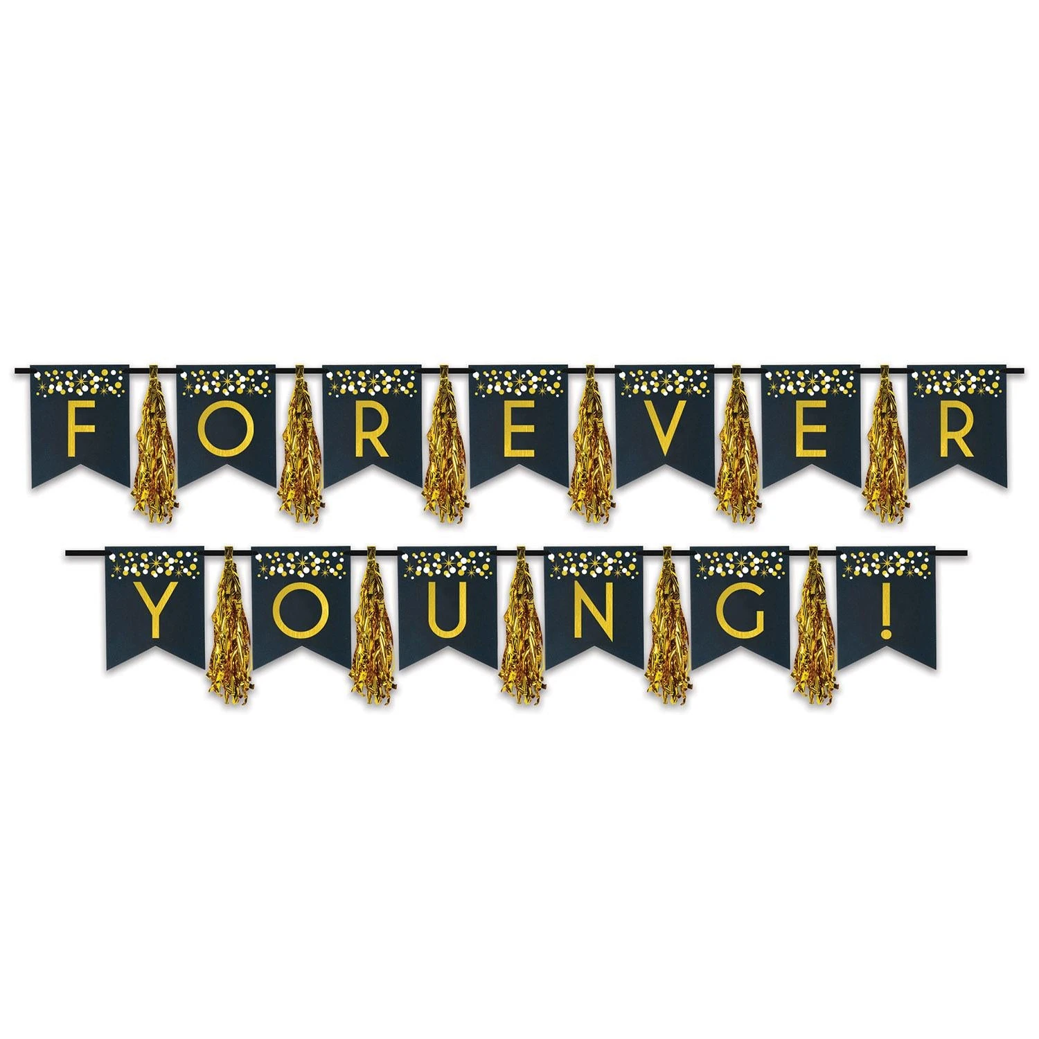 Forever Young! Tassel Streamer 1 Forever Young! Tassel Streamer