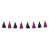 Metallic Tassel Garland - Cerise & Black