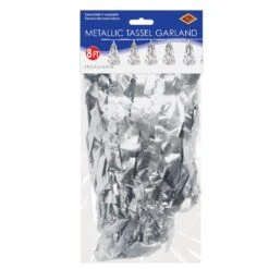 Metallic Party Tassel Garland - Silver -Bulk Party Supplies Shop 59927 S i3 0f9503b0 9634 47e2 bdf5 11f274e64603