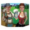 Oktoberfest Couple Photo Prop -Bulk Party Supplies Shop 59970