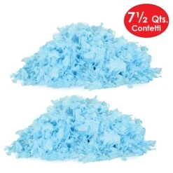 Tissue Confetti Light Blue (3.75 Qt Per Package) -Bulk Party Supplies Shop 59971 LB i7 2