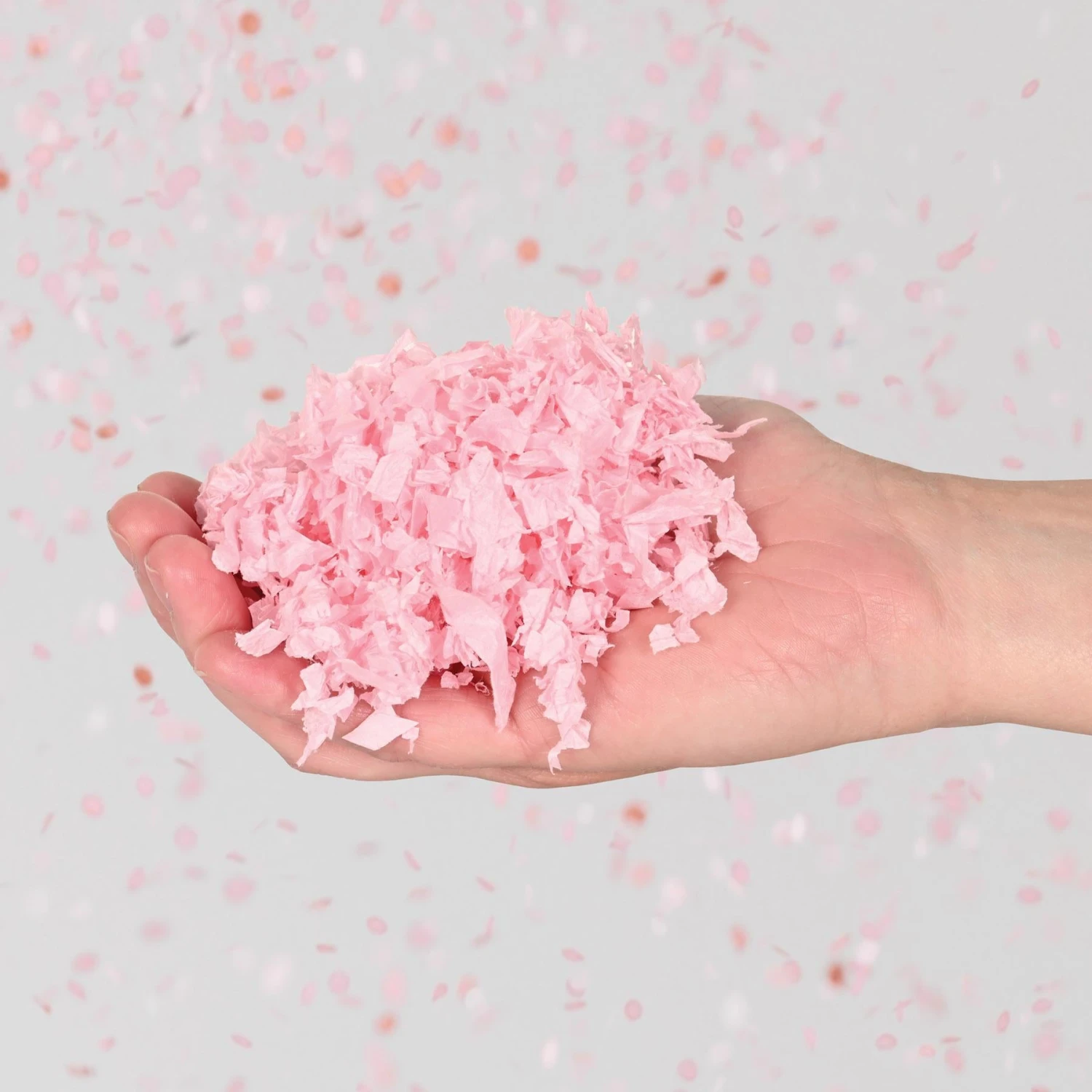 Tissue Confetti Pink (3.75 Qt Per Package) 2 Tissue Confetti Pink (3.75 Qt Per Package) - Image 2
