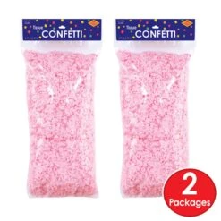 Tissue Confetti Pink (3.75 Qt Per Package) 10 Tissue Confetti Pink (3.75 Qt Per Package) -Bulk Party Supplies Shop 59971 P i3 2