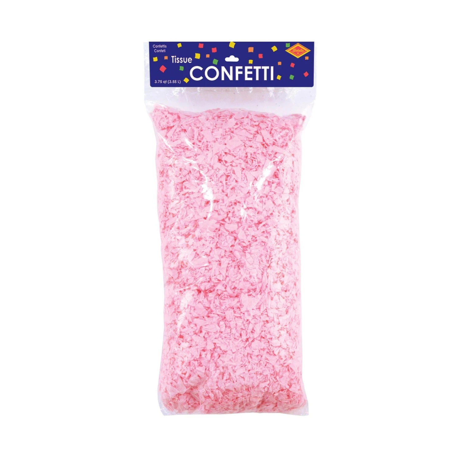 Tissue Confetti Pink (3.75 Qt Per Package) 1 Tissue Confetti Pink (3.75 Qt Per Package)