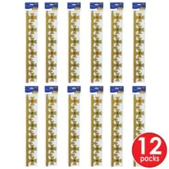 Plastic Jeweled King's Gold Crown -Bulk Party Supplies Shop 60250 GD i3 1