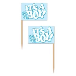 It's A Boy! Picks (50 Per Package)