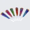 New Year's Eve Prismatic Party Horns (6 Per Package) -Bulk Party Supplies Shop 60358