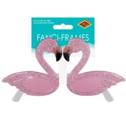 Luau Party Glittered Flamingo Fanci-Frame Glasses -Bulk Party Supplies Shop 60386 i3 23e0ed26 1745 4dcb 95ee 7df748ceeeaa