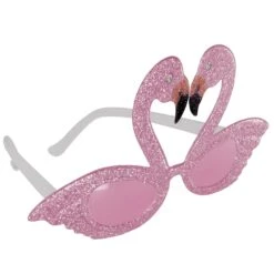 Luau Party Glittered Flamingo Fanci-Frame Glasses -Bulk Party Supplies Shop 60386 i4 89009514 018c 44fc 874e 58634a0886ca