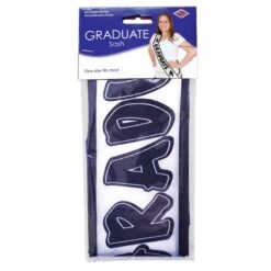 Graduate Graduation Party Satin Sash -Bulk Party Supplies Shop 60553 i3