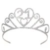 Glittered Metal 21st Birthday Party Tiara -Bulk Party Supplies Shop 60633 21
