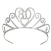 Glittered Metal 80th Birthday Party Tiara -Bulk Party Supplies Shop 60633 80