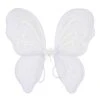 Halloween Nylon Fairy Wings - White -Bulk Party Supplies Shop 60647 W