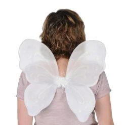 Halloween Nylon Fairy Wings - White -Bulk Party Supplies Shop 60647 W i2 1980b8c4 eb83 4d51 a8df 2d68cba65ad4