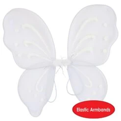 Halloween Nylon Fairy Wings - White -Bulk Party Supplies Shop 60647 W i4 6d83546e 88ba 405f 9e7d 22a01d8f42a9
