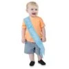 1st Birthday Satin Sash - Blue